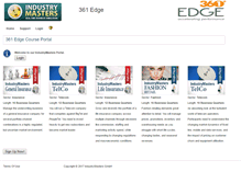 Tablet Screenshot of 361edge.industrymasters.net