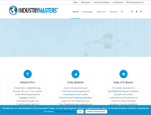 Tablet Screenshot of industrymasters.de